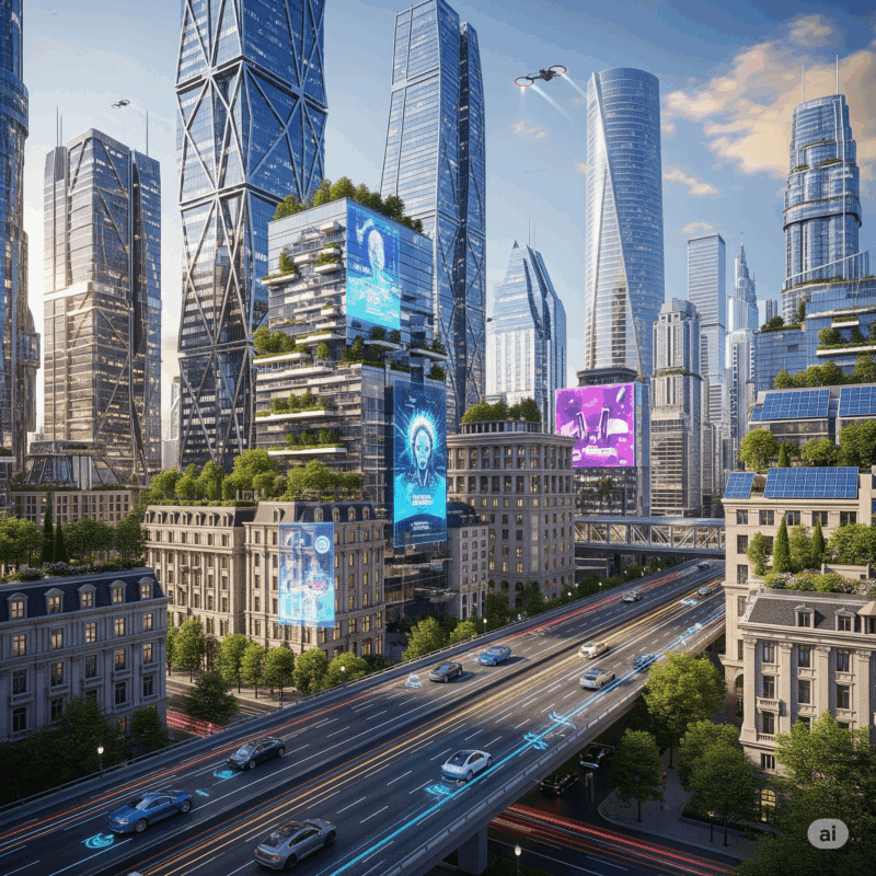 Futuristic city